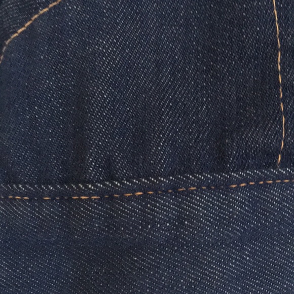 Vintage Dark Wash Jean Jacket - Picture 7 of 8